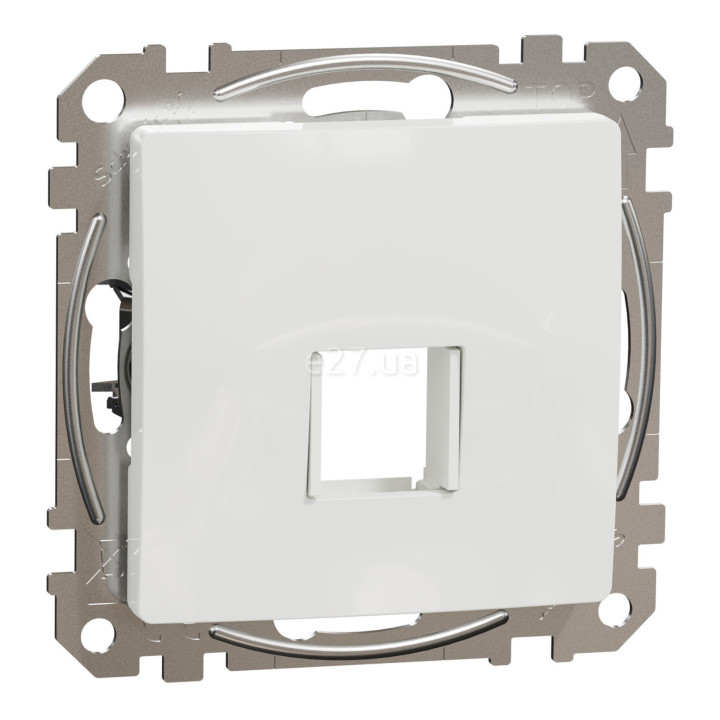 Лицьова панель Schneider Electric SDD111421 Sedna Design, білий, пластик, ip20, для врізного монтажу · Schneider Electric · schneider-electric-sdd111421