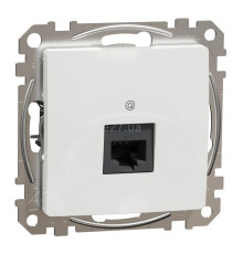 Розетка комп'ютерна Schneider Electric SDD111451 Sedna Design, білий, пластик, для врізного монтажу
