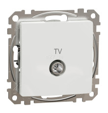 Розетка TV кінцева Schneider Electric SDD111471 Sedna Design, білий, пластик, для врізного монтажу
