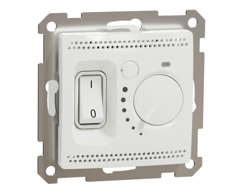 Терморегулятор для теплої підлоги Schneider Electric SDD111507 Sedna Design, білий, пластик, для врізного монтажу