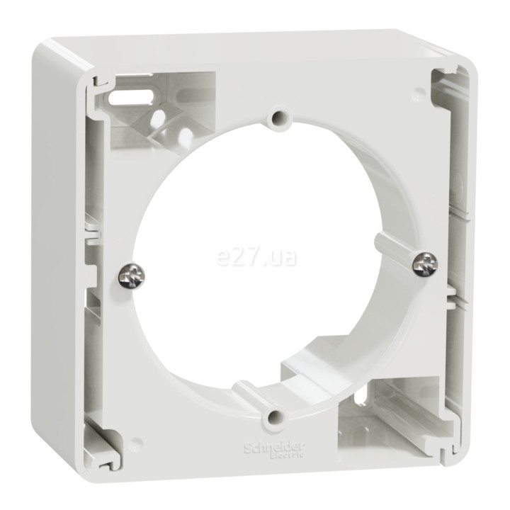 Коробка для зовнішнього монтажу Schneider Electric SDD111901 Sedna Design, білий, пластик · Schneider Electric · schneider-electric-sdd111901