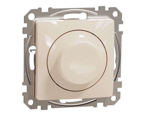 Димер для світлодіодних ламп Schneider Electric SDD112502 Sedna Design, бежевий, пластик, для врізного монтажу
