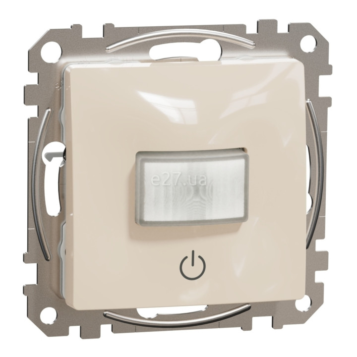 Датчик руху Schneider Electric SDD112504 Sedna Design, бежевий, пластик, для врізного монтажу · Schneider Electric · schneider-electric-sdd112504