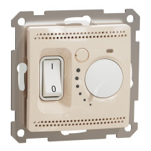 Терморегулятор для теплої підлоги Schneider Electric SDD112507 Sedna Design, бежевий, пластик, для врізного монтажу · Schneider Electric · schneider-electric-sdd112507