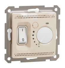 Терморегулятор для теплої підлоги Schneider Electric SDD112507 Sedna Design, бежевий, пластик, для врізного монтажу