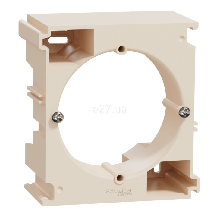 Коробка для зовнішнього монтажу розширювальна Schneider Electric SDD112902 Sedna Design, бежевий, пластик · Schneider Electric · schneider-electric-sdd112902