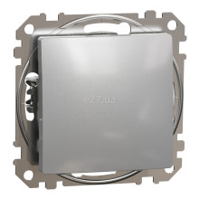 Вимикач 1-клавішний Schneider Electric SDD113101 Sedna Design, алюміній, пластик, без підсвітки та індикації, для врізного монтажу · Schneider Electric · schneider-electric-sdd113101