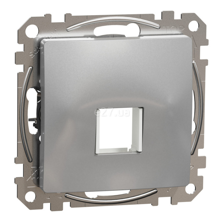 Лицьова панель Schneider Electric SDD113421 Sedna Design, алюміній, пластик, ip20, для врізного монтажу · Schneider Electric · schneider-electric-sdd113421