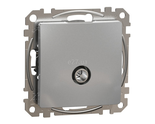 Розетка TV кінцева Schneider Electric SDD113471 Sedna Design, алюміній, пластик, для врізного монтажу