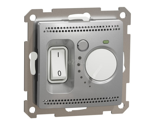 Терморегулятор для теплої підлоги Schneider Electric SDD113507 Sedna Design, алюміній, пластик, для врізного монтажу