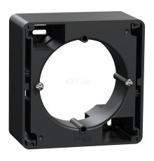 Коробка для зовнішнього монтажу Schneider Electric SDD114901 Sedna Design, чорний, пластик