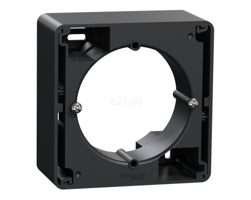 Коробка для зовнішнього монтажу Schneider Electric SDD114901 Sedna Design, чорний, пластик