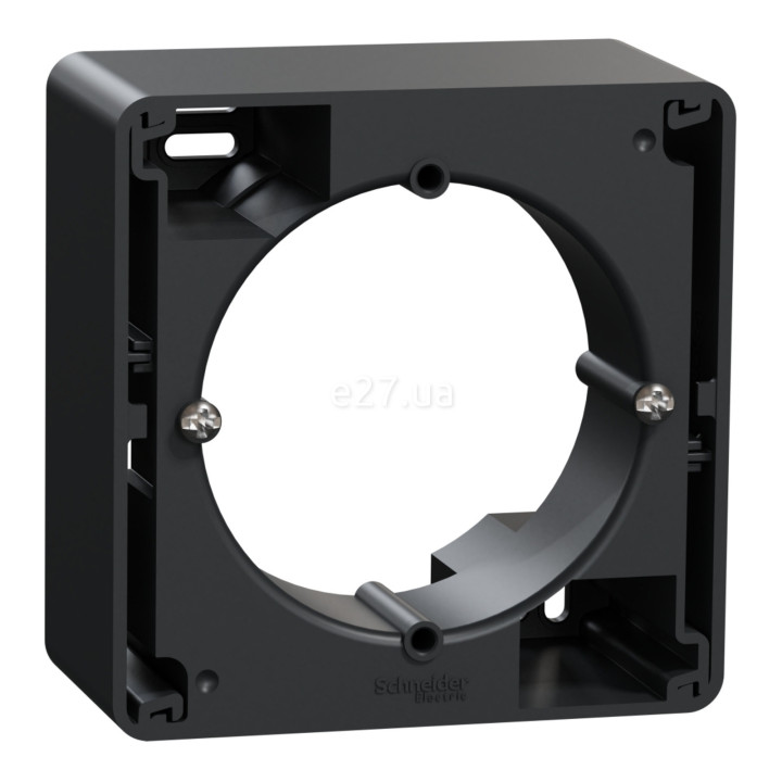 Коробка для зовнішнього монтажу Schneider Electric SDD114901 Sedna Design, чорний, пластик · Schneider Electric · schneider-electric-sdd114901