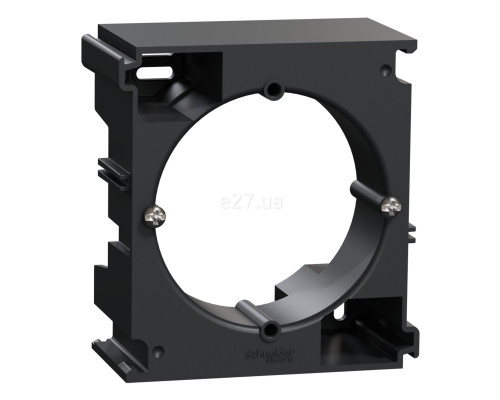 Коробка для зовнішнього монтажу розширювальна Schneider Electric SDD114902 Sedna Design, чорний, пластик