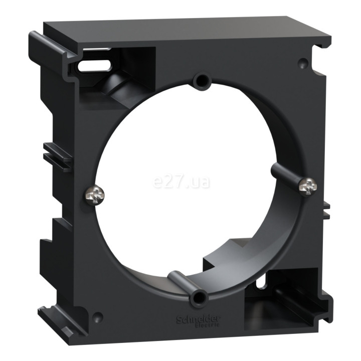Коробка для зовнішнього монтажу розширювальна Schneider Electric SDD114902 Sedna Design, чорний, пластик · Schneider Electric · schneider-electric-sdd114902