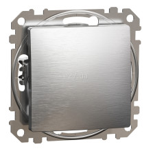 Вимикач 1-клавішний Schneider Electric SDD170101 Sedna Elements, 10A, матовий алюміній, пластик, ip20, 1 клавіша, без підсвітки та індикації, для врізного монтажу · Schneider Electric · schneider-electric-sdd170101