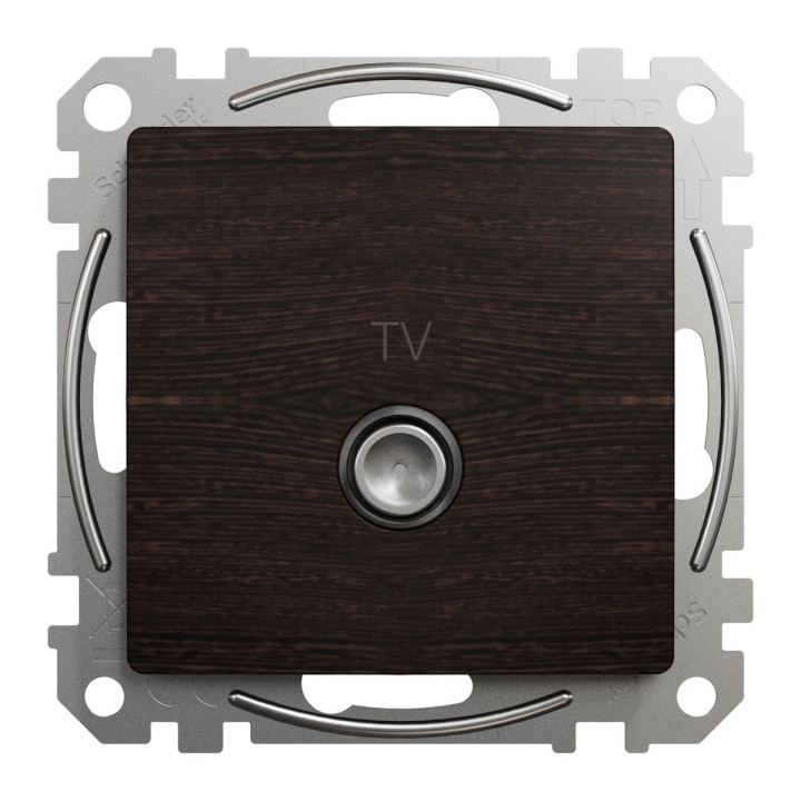 Розетка TV кінцева Schneider Electric SDD181471 Sedna Elements, венге, пластик, ip20, для врізного монтажу · Schneider Electric · schneider-electric-sdd181471