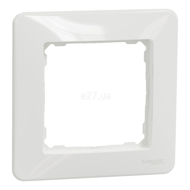 Рамка 1 пост Schneider Electric SDD311801 Sedna Design, білий, пластик · Schneider Electric · schneider-electric-sdd311801