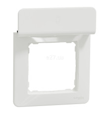 Рамка 1 пост Schneider Electric SDD311809 Sedna Elements, білий, пластик