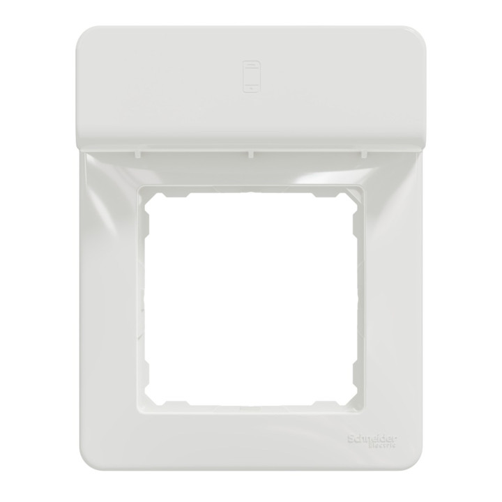 Рамка 1 пост Schneider Electric SDD311809 Sedna Elements, білий, пластик · Schneider Electric · schneider-electric-sdd311809