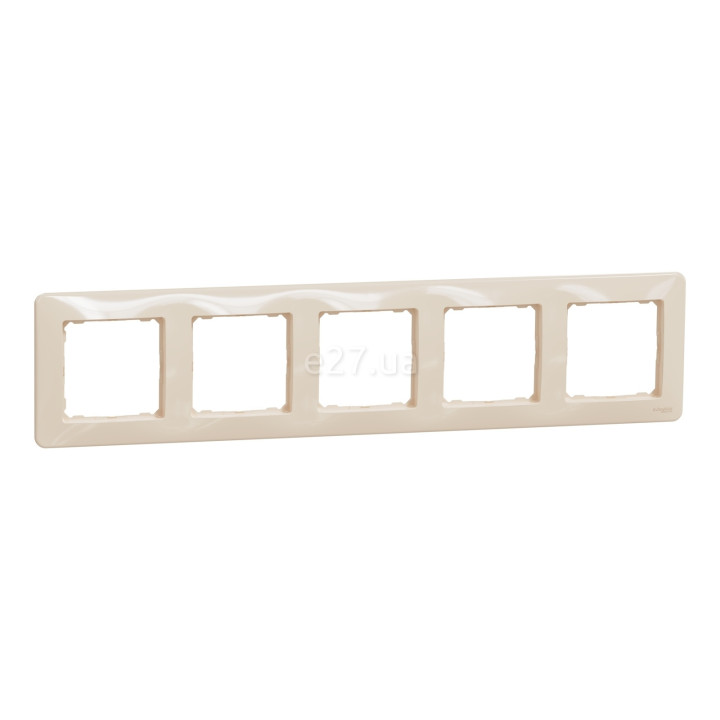 Рамка 5 постів Schneider Electric SDD312805 Sedna Design, бежевий, пластик · Schneider Electric · schneider-electric-sdd312805