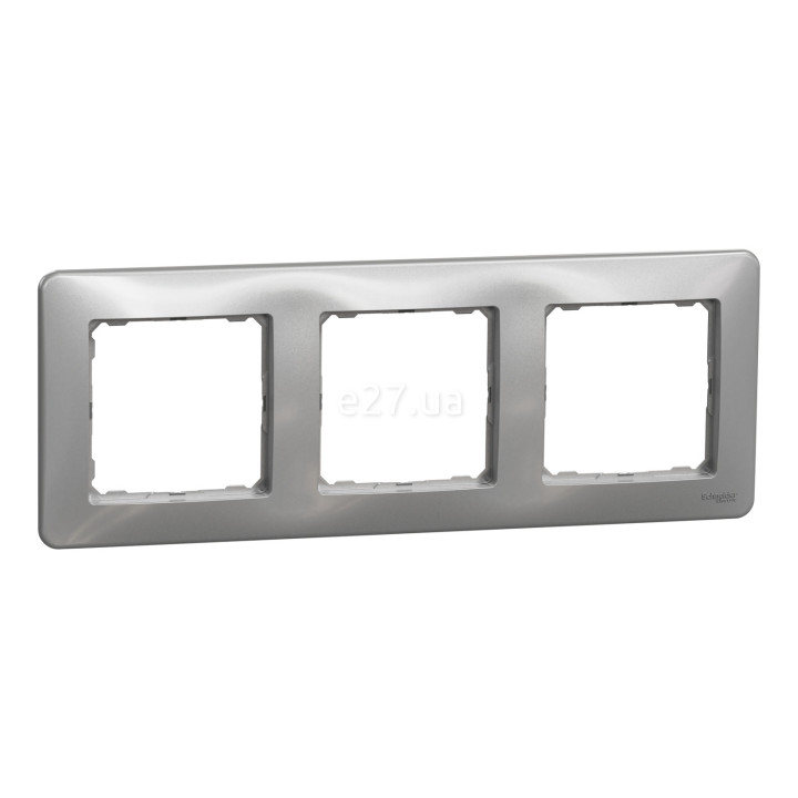 Рамка 3 поста Schneider Electric SDD313803 Sedna Design, алюміній, пластик · Schneider Electric · schneider-electric-sdd313803