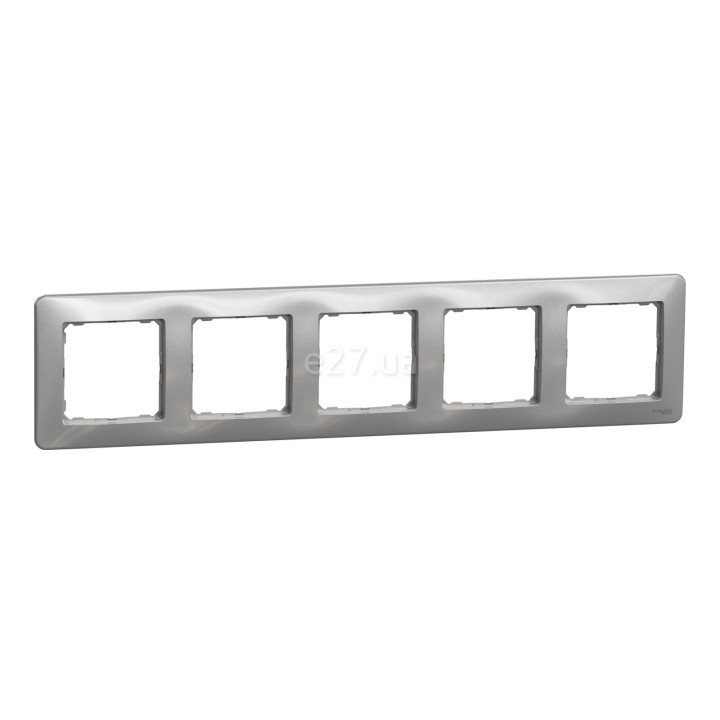 Рамка 5 постів Schneider Electric SDD313805 Sedna Design, алюміній, пластик · Schneider Electric · schneider-electric-sdd313805