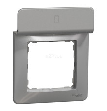 Рамка 1 пост Schneider Electric SDD313809 Sedna Elements, алюміній, пластик