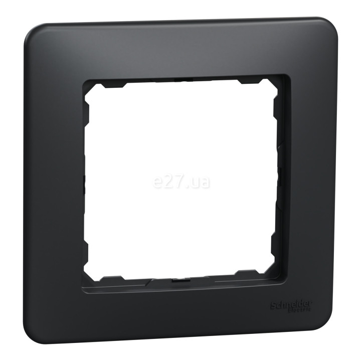Рамка 1 пост Schneider Electric SDD314801 Sedna Design, чорний, пластик · Schneider Electric · schneider-electric-sdd314801