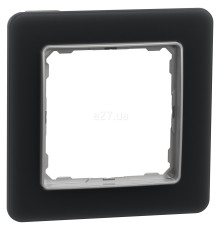 Рамка 1 пост Schneider Electric SDD362801 Sedna Elements, матове скло, пластик