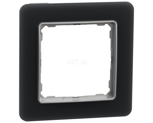 Рамка 1 пост Schneider Electric SDD362801 Sedna Elements, матове скло, пластик