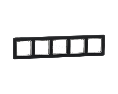 Рамка 5 постів Schneider Electric SDD362805 Sedna Elements, матове скло, пластик