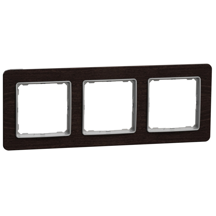 Рамка 3 поста Schneider Electric SDD381803 Sedna Elements, венге, пластик · Schneider Electric · schneider-electric-sdd381803