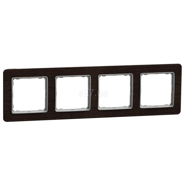 Рамка 4 поста Schneider Electric SDD381804 Sedna Elements, венге, пластик · Schneider Electric · schneider-electric-sdd381804