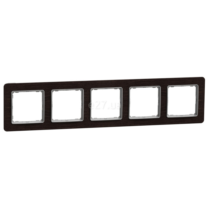 Рамка 5 постів Schneider Electric SDD381805 Sedna Elements, венге, пластик, ip20 · Schneider Electric · schneider-electric-sdd381805