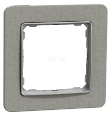 Рамка 1 пост Schneider Electric SDD390801 Sedna Elements, бетон, пластик