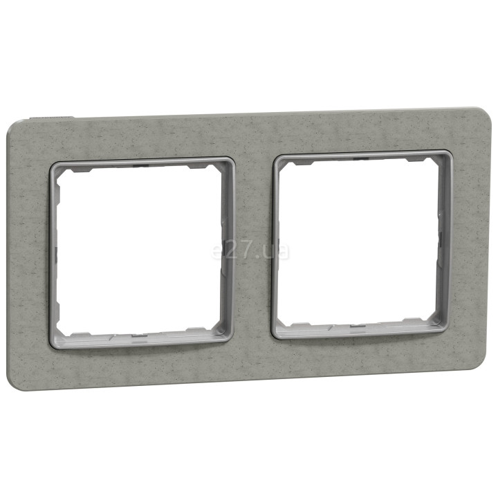 Рамка 2 поста Schneider Electric SDD390802 Sedna Elements, бетон, пластик · Schneider Electric · schneider-electric-sdd390802