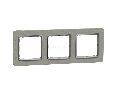 Рамка 3 поста Schneider Electric SDD390803 Sedna Elements, бетон, пластик