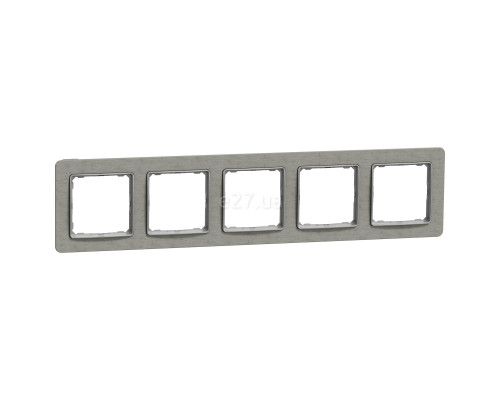 Рамка 5 постів Schneider Electric SDD390805 Sedna Elements, бетон, пластик