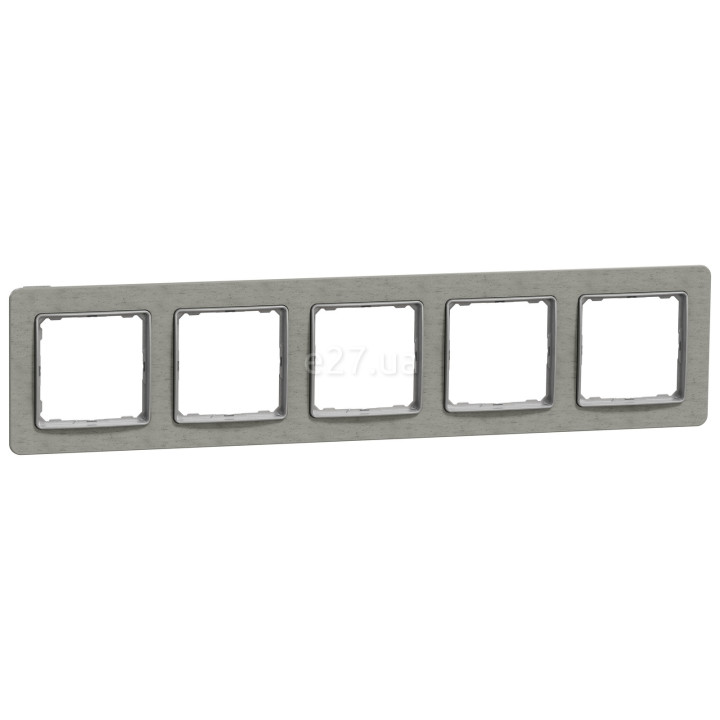 Рамка 5 постів Schneider Electric SDD390805 Sedna Elements, бетон, пластик · Schneider Electric · schneider-electric-sdd390805