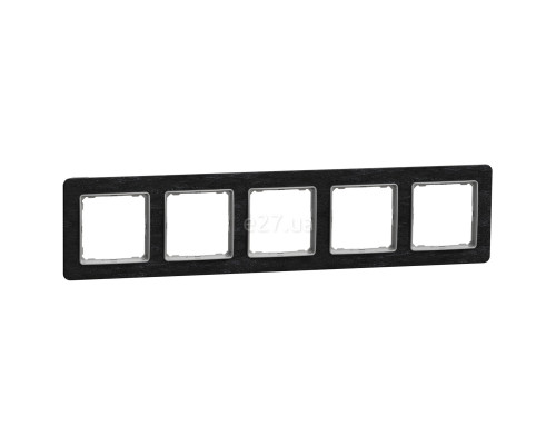 Рамка 5 постів Schneider Electric SDD391805 Sedna Elements, камінь, пластик