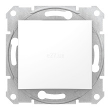 Вимикач 1-клавішний Schneider Electric SDN0100121 Sedna, білий, пластик, без підсвітки та індикації, для врізного монтажу · Schneider Electric · schneider-electric-sdn0100121