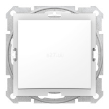 Вимикач 1-клавішний Schneider Electric SDN0100321 Sedna, білий, пластик, ip44, без підсвітки та індикації, для врізного монтажу · Schneider Electric · schneider-electric-sdn0100321