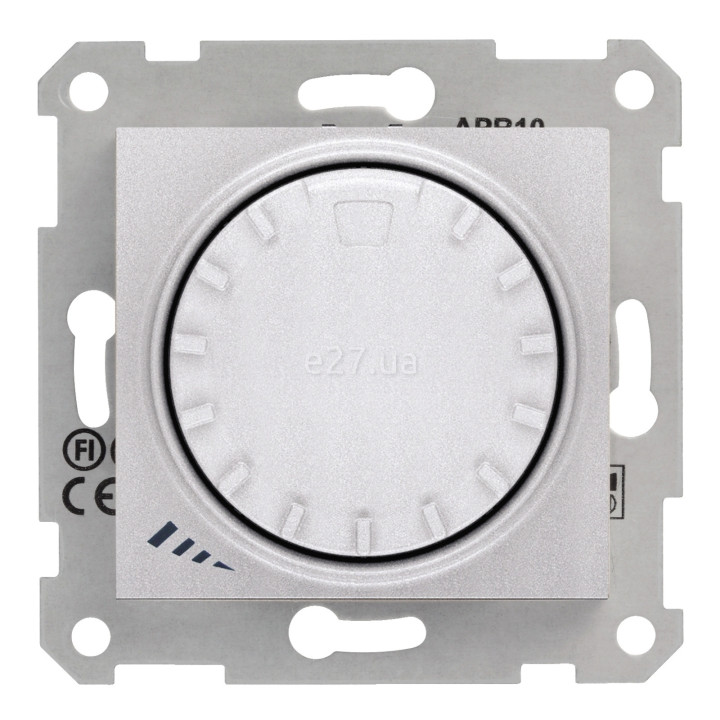 Димер прохідний для ламп розжарювання та галогенних Schneider Electric SDN2200960 Sedna, алюміній, пластик, для врізного монтажу · Schneider Electric · schneider-electric-sdn2200960