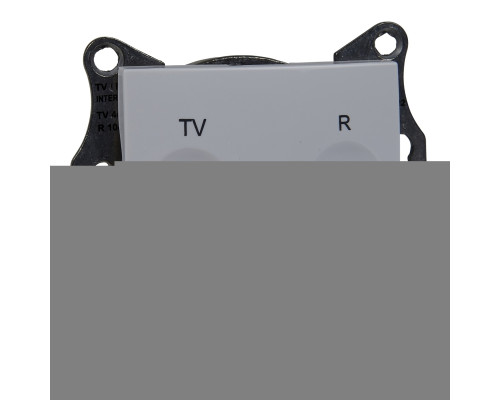 Розетка TV кінцева Schneider Electric SDN3301621 Sedna, білий, пластик, для врізного монтажу