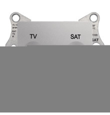 Розетка TV кінцева Schneider Electric SDN3401660 Sedna, алюміній, пластик, для врізного монтажу
