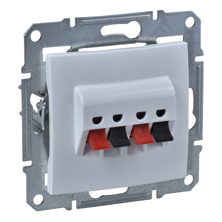 Розетка аудіо Schneider Electric SDN5400121 Sedna, білий, пластик, для врізного монтажу · Schneider Electric · schneider-electric-sdn5400121