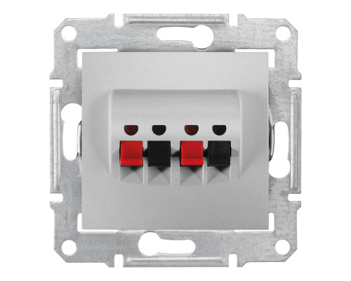 Розетка аудіо Schneider Electric SDN5400160 Sedna, алюміній, пластик, для врізного монтажу