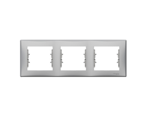 Рамка 3 поста Schneider Electric SDN5800560 Sedna, алюміній, пластик
