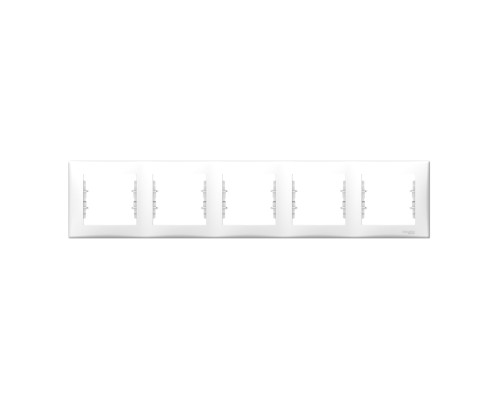 Рамка 5 постів Schneider Electric SDN5800921 Sedna, білий, пластик